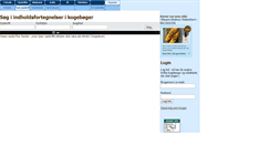 Desktop Screenshot of opskriftsregister.dk